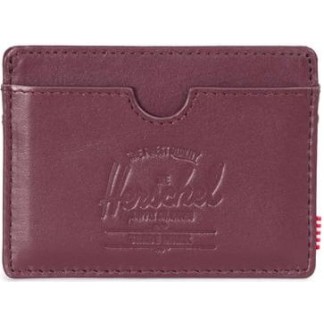 HERSCHEL CHARLIE LEATHER (10045) - Windsor Wine