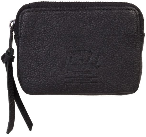 HERSCHEL OXFORD LEATHER RFID (10367 01885) - Black Pebbled