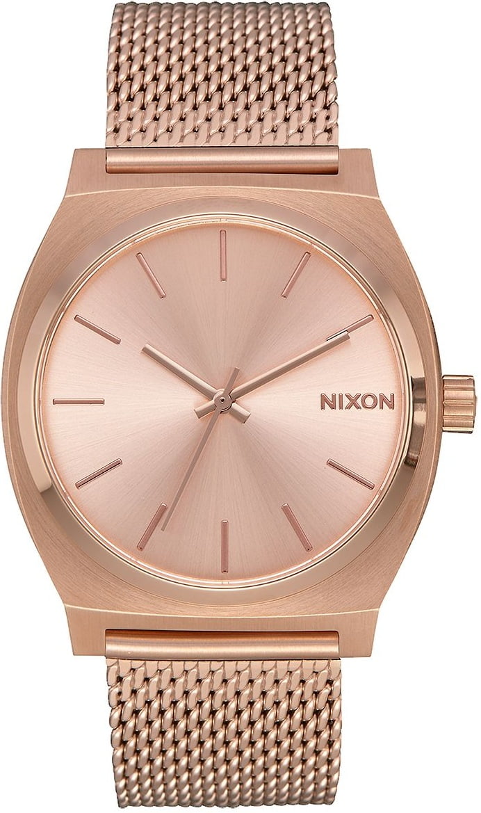 NIXON THE TIME TELLER MILANESE (A1187 897) - All Rose Gold
