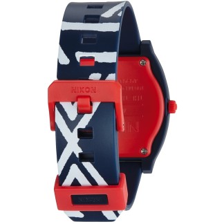 NIXON THE TIME TELLER P - Navy/Coral