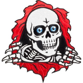 POWELL PERALTA RIPPER PATCH 4.5" - Black