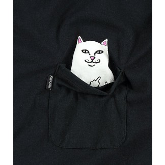 RIPNDIP LORD NERMAL POCKET LS (RND1416) - Black