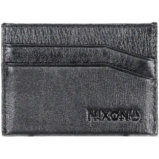 NIXON FLACO LEATHER CARD (C2890 000) - Black