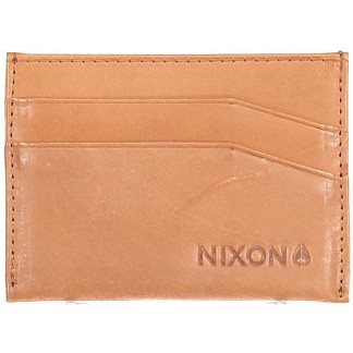 NIXON FLACO LEATHER CARD (C2890 405) - Tan