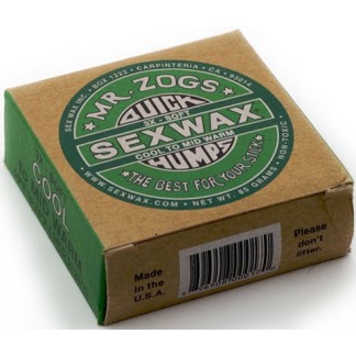 SEX WAX QUICK HUMPS 3X SOLF (Cool/Mid Warm) - Green