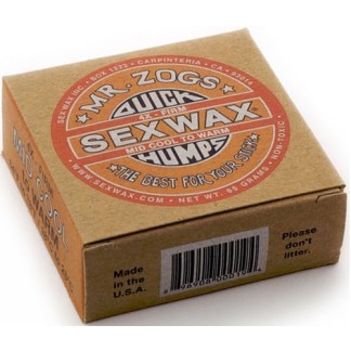 SEX WAX QUICK HUMPS 4X FIRM (Mid Cool/Warm) - Orange