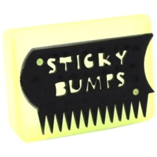 STICKY BUMPS BOX/COMB CASE - Yellow
