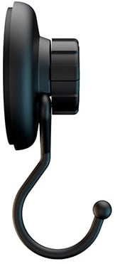 SURF LOGIC WETSUIT SUCTION HOOK - Black