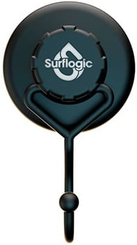 SURF LOGIC WETSUIT SUCTION HOOK - Black