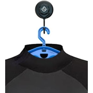 SURF LOGIC WETSUIT SUCTION HOOK - Black