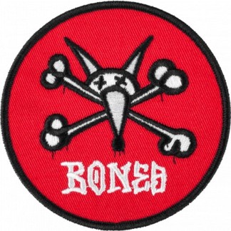 POWELL PERALTA VATO RAT PATCH - Red