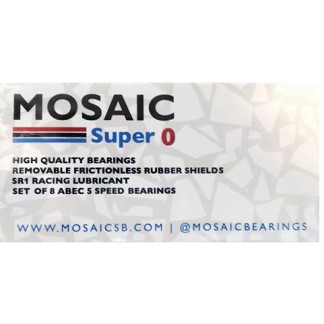 MOSAIC SUPER 0 ABEC 5 - Red