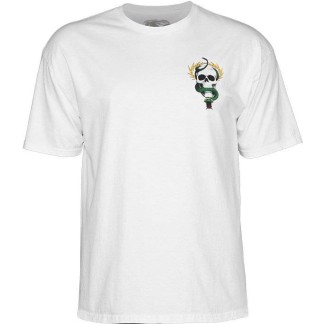 POWELL PERALTA MCGILL SKULL & SNAKE (STMPPMMSN) - White