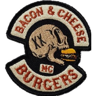 THE DUDES PARCHE BACON CHEESE BURGUER MULTICOLOR