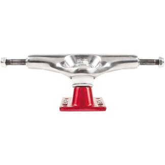 TENSOR ALUM REG MIRROR 5.5" - Silver / Red