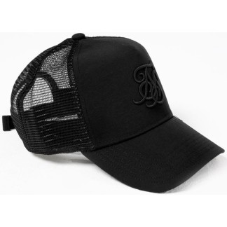 SIKSILK BENT PEAK TRUCKER (15276) - Black