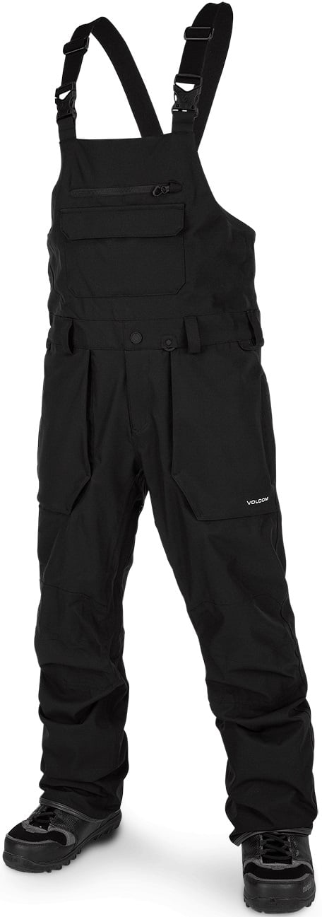 VOLCOM SNOW ROAN BIB OVERALL (G1351909) - Black