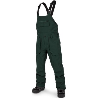 VOLCOM SNOW ROAN BIB OVERALL (G1351909) - Dark Green