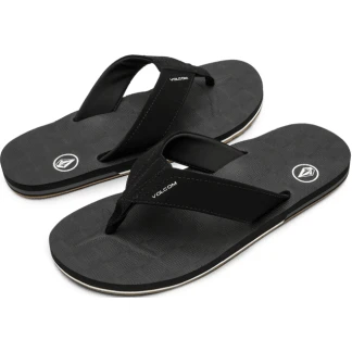 chancla volcom negras