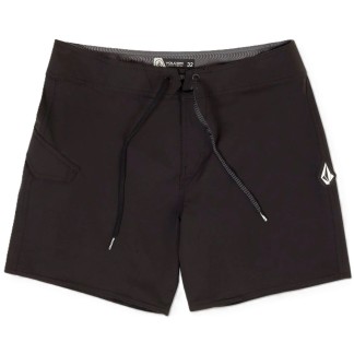 VOLCOM BAÑADOR LIDO SOLID MOD 16 BLACK FRONT
