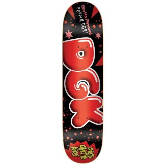 DGK POPPIN 8.0" - Black / Red