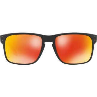 OAKLEY HOLBROOK (OO9102 E255) - Matte Black / Prizm Ruby