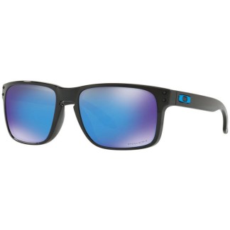 OAKLEY HOLBROOK (OO9102 F555) - Polished Black / Prizm Sapphire