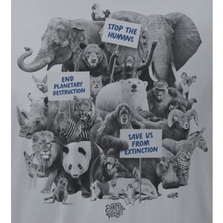 DIRTY VELVET ANIMAL ACTIVISTS (DV61801) - Highrise Grey