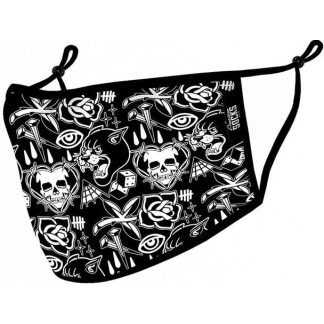 AMERICAN SOCKS TOOTH N NAIL (ASM008) - Black