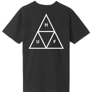 HUF ESSENTIALS TRIPLE TRIANGLE (TS00509) - Black