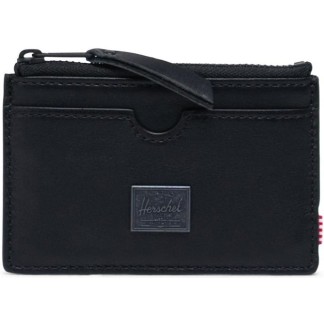 HERSCHEL OSCAR LEATHER RFID (10848 00001) - Black