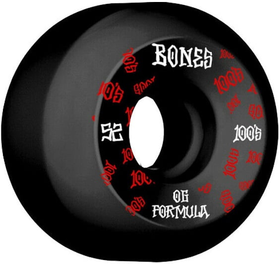 BONES 100'S V5 52 - Black