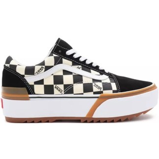 VANS OLD SKOOL STACKED (VU15VLV) - Check Multi / White