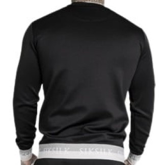 SIKSILK DELUXE CREW (17007) - Black