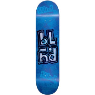 BLIND OG STAKED STAMP 8.25" - Blue