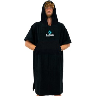 SURF LOGIC PONCHO (59801) - Black