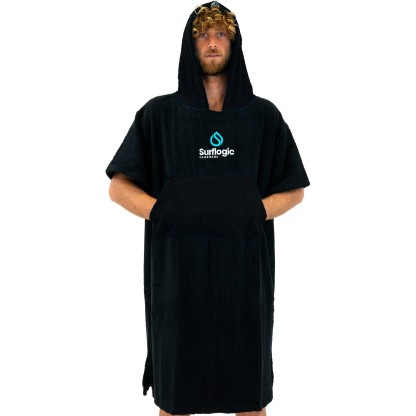 SURF LOGIC PONCHO (59801) - Black