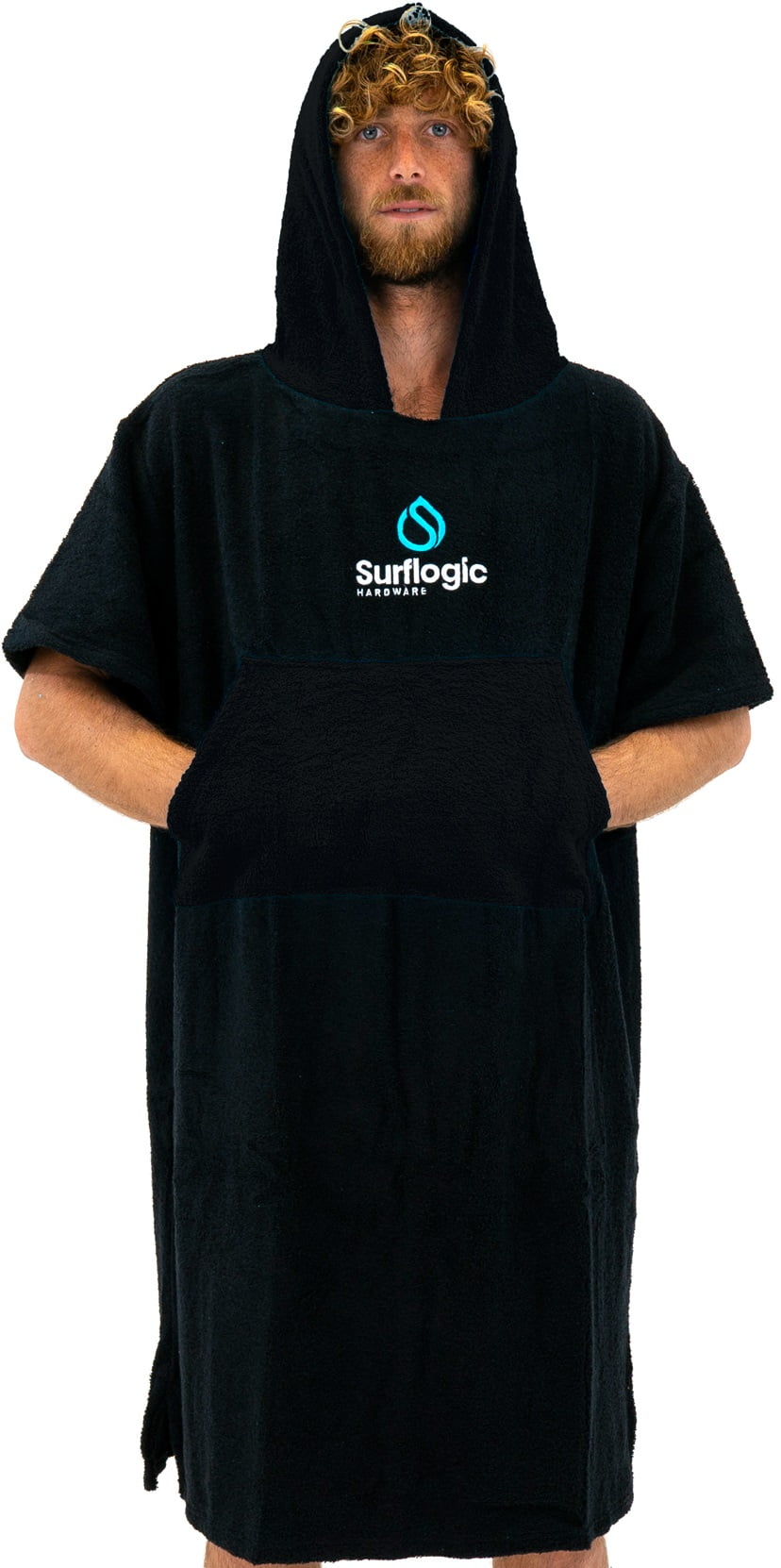 SURF LOGIC PONCHO (59801) - Black