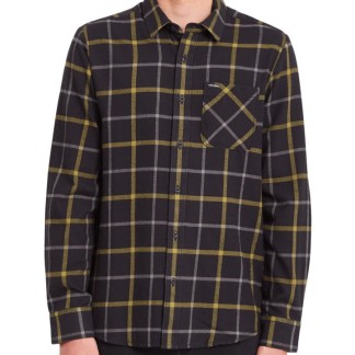 VOLCOM CADEN PLAID (A0532101) - Black