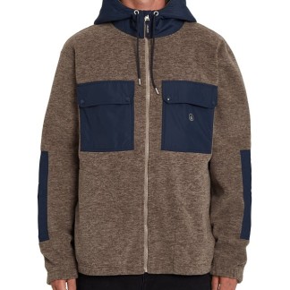 VOLCOM YZZOLATER LINED ZIP (A5832100) - Desert Taupe