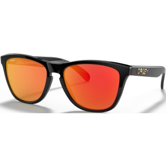 OAKLEY FROGSKINS VALENTINO ROSSI SERIES (OO9013 E655) - Polished Black / Prizm Rubi