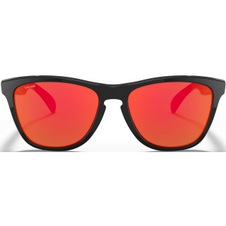 OAKLEY FROGSKINS VALENTINO ROSSI SERIES (OO9013 E655) - Polished Black / Prizm Rubi