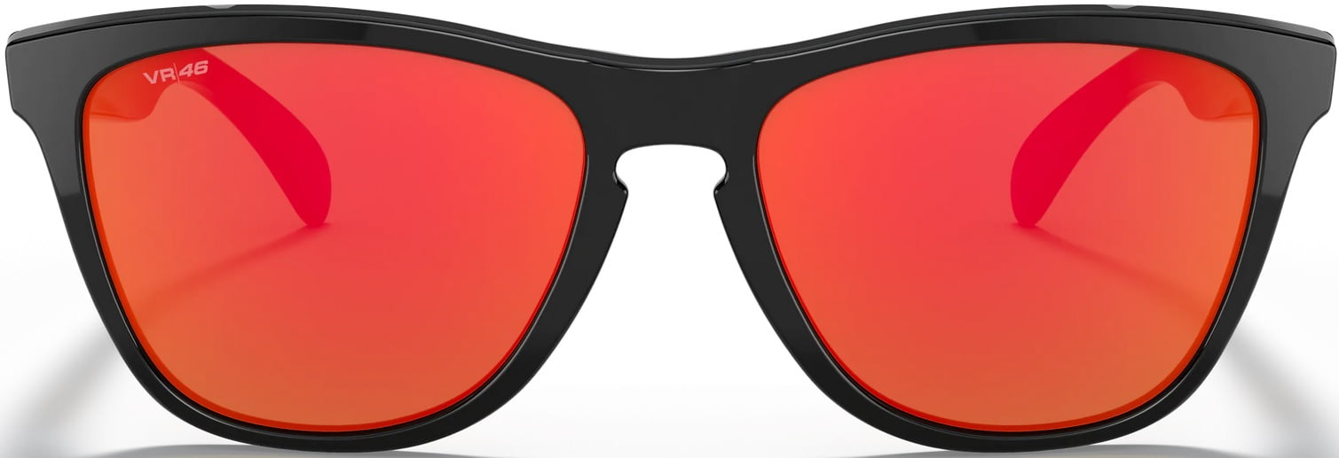 OAKLEY FROGSKINS VALENTINO ROSSI SERIES (OO9013 E655) - Polished Black / Prizm Rubi