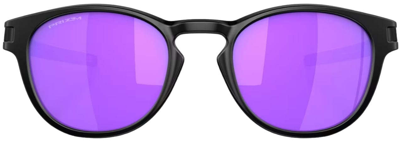 OAKLEY GAFAS DE SOL LATCH MATTE BLACK PRIZM VIOLET 926555 FRONTAL