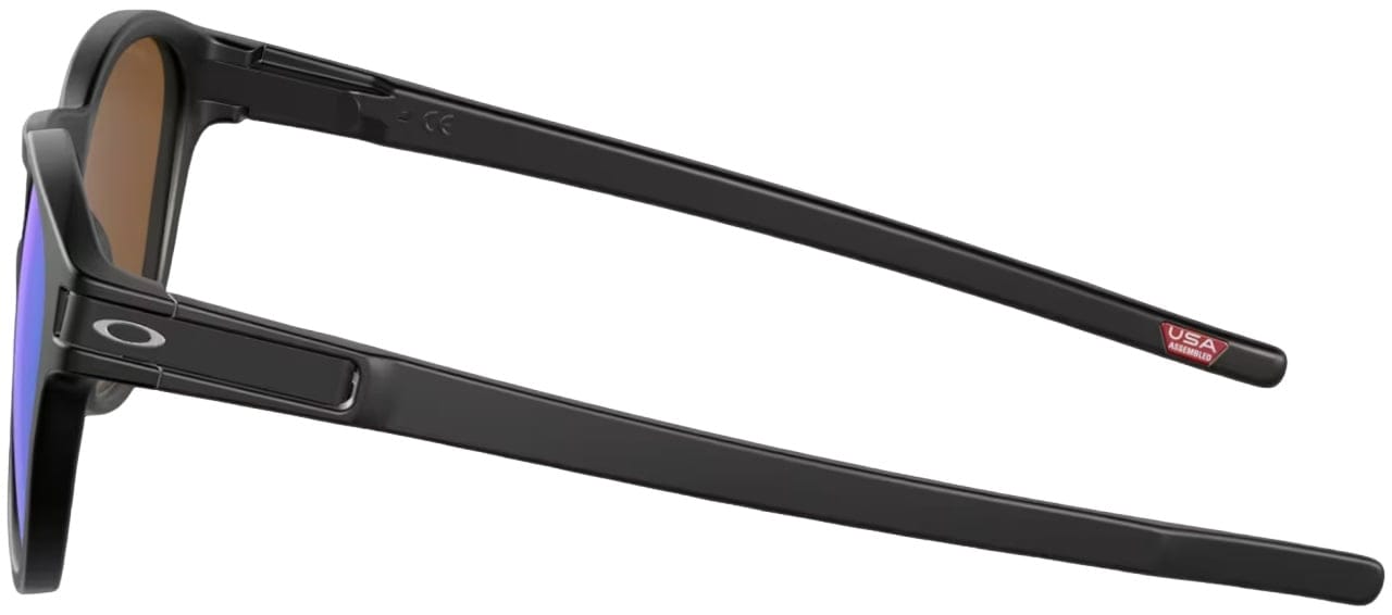 OAKLEY GAFAS DE SOL LATCH MATTE BLACK PRIZM VIOLET 926555 LATERAL