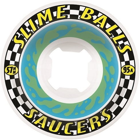 SLIME BALLS SAUCERS 57 / 95A - White
