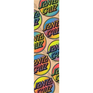 SANTA CRUZ MOB GRIP ALL OVER - Clear
