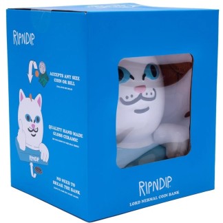 RIPNDIP POCKET CHANGE PIG BANK (RND6137) - White