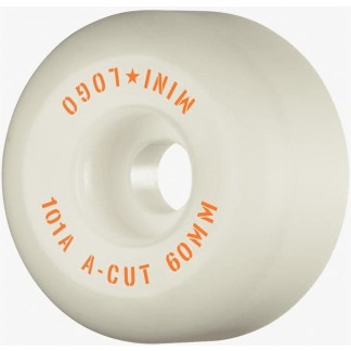 RUEDAS MINI·LOGO A-CUT 101A / 60mm - White