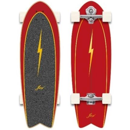 YOW PIPE POWER SURFING SERIES 32" - Red